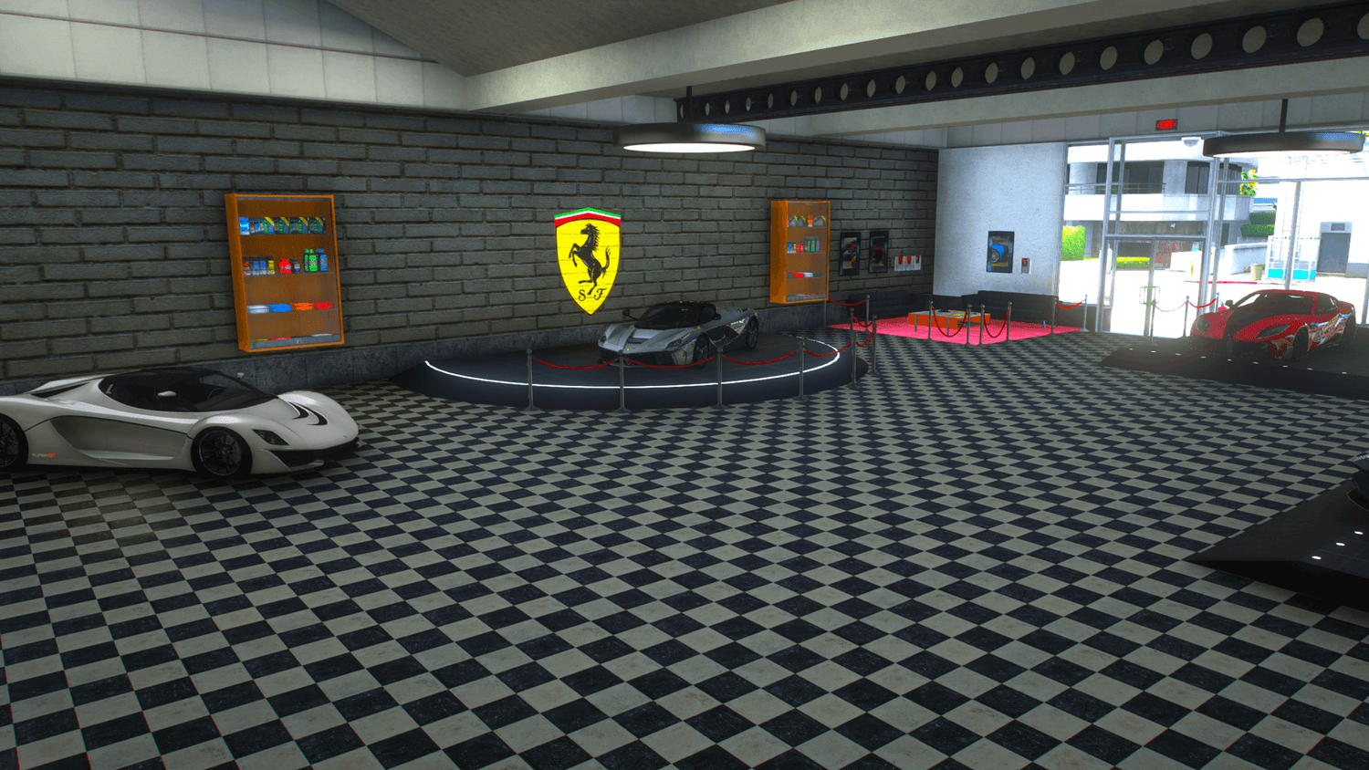 Addon Ferrari Celník MikeJePan Fivem Twitch