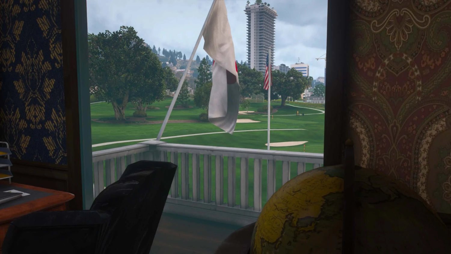 Golfový klub interiér