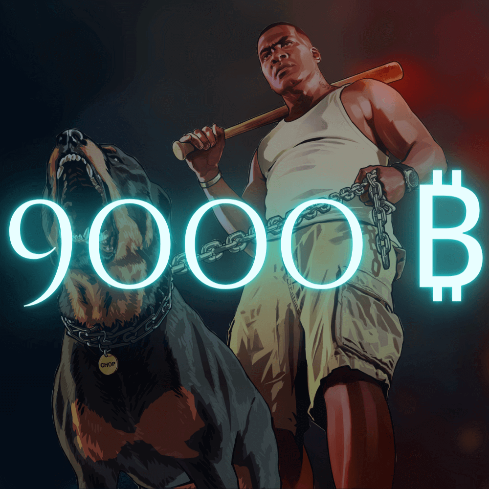 9000 ₿